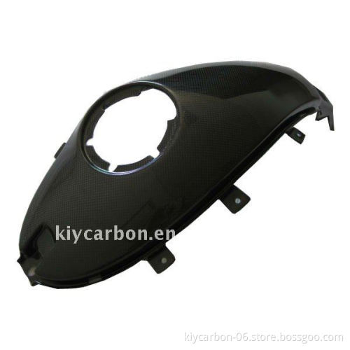 Carbon motorcycle parts fuel tank cover